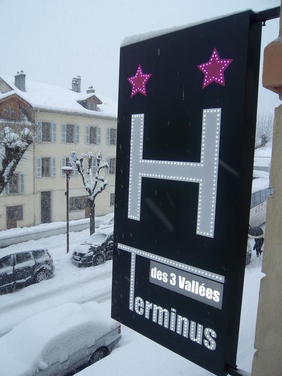 Terminus Hotel Des 3 Vallees Мутьє Екстер'єр фото
